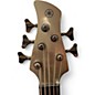 Used Yamaha RBX775 5 String Silver Electric Bass Guitar