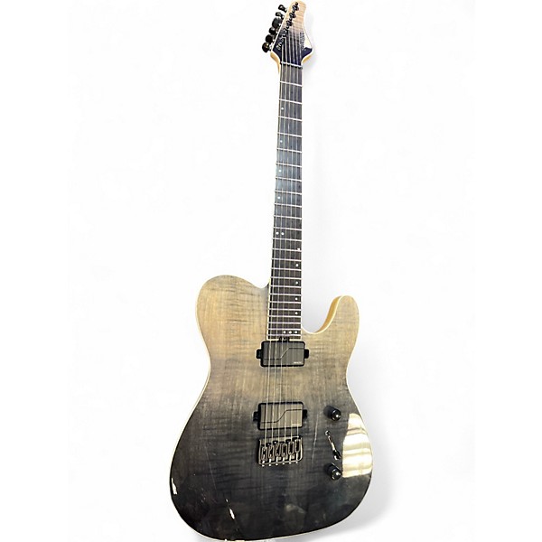 Used Schecter Guitar Research pt sls elitebfb faded gray Solid Body Electric Guitar