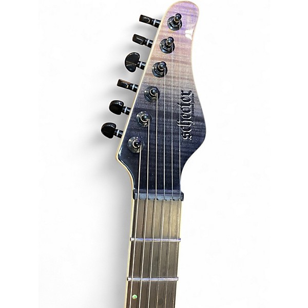 Used Schecter Guitar Research pt sls elitebfb faded gray Solid Body Electric Guitar
