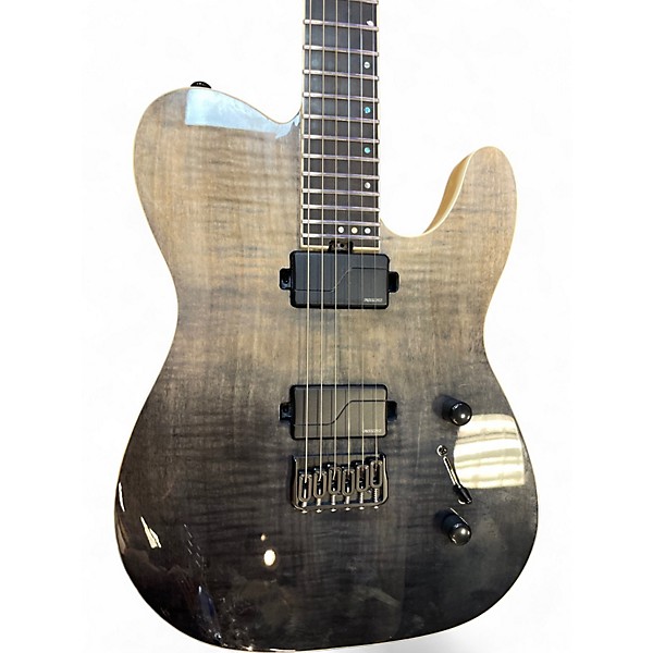 Used Schecter Guitar Research pt sls elitebfb faded gray Solid Body Electric Guitar