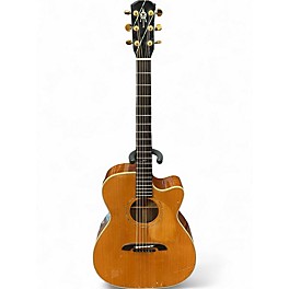 Used Alvarez WY1 YAIRI FOLK Natural Acoustic Electric Guitar