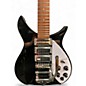 Used J. Robert RICK REPLICA Black Solid Body Electric Guitar