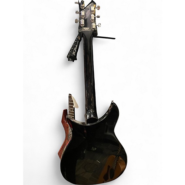 Used J. Robert RICK REPLICA Black Solid Body Electric Guitar