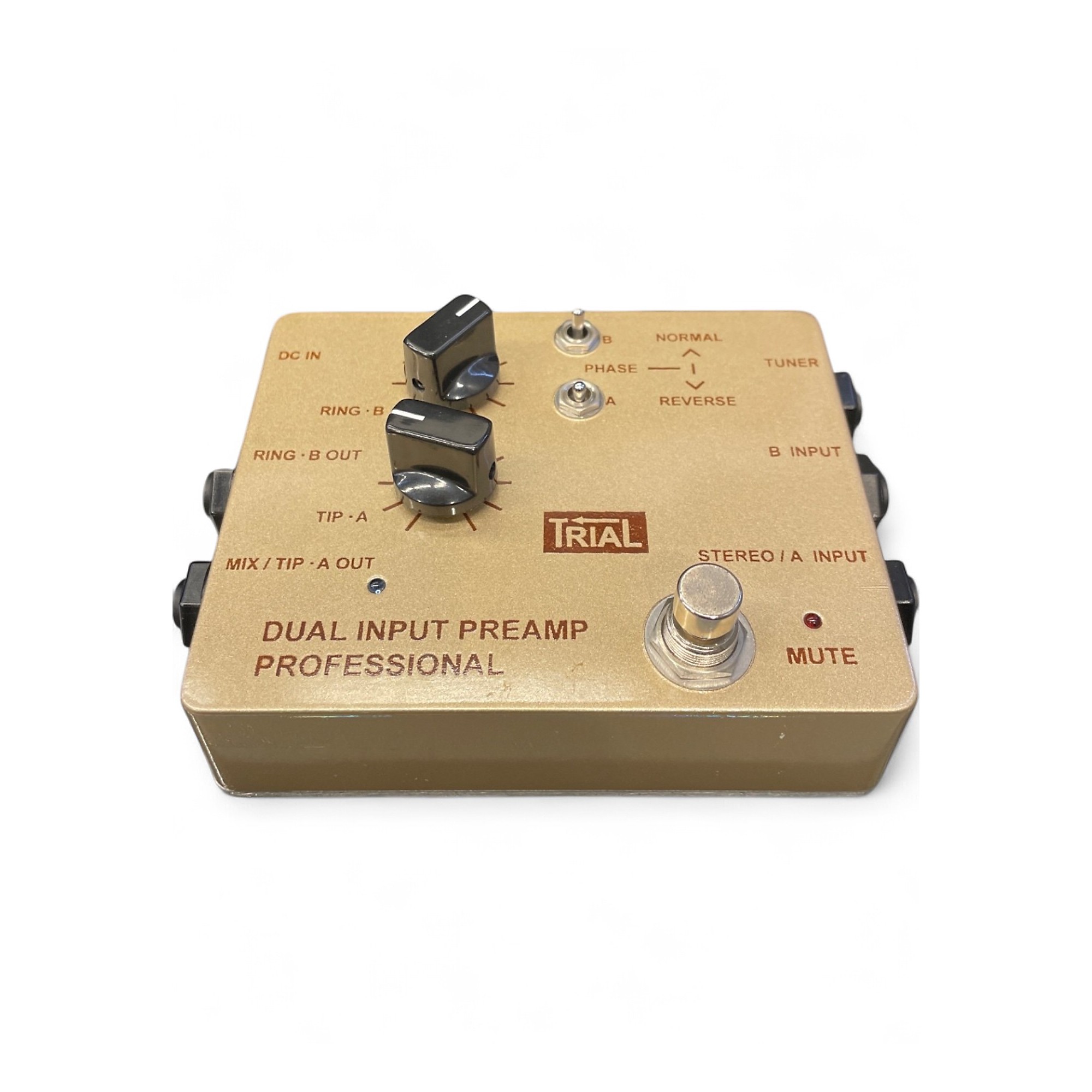 ギター TRIAL DUAL INPUT PREAMP Amazon | TRIAL トライアル/プリアンプ/DUAL INPUT PREAMP