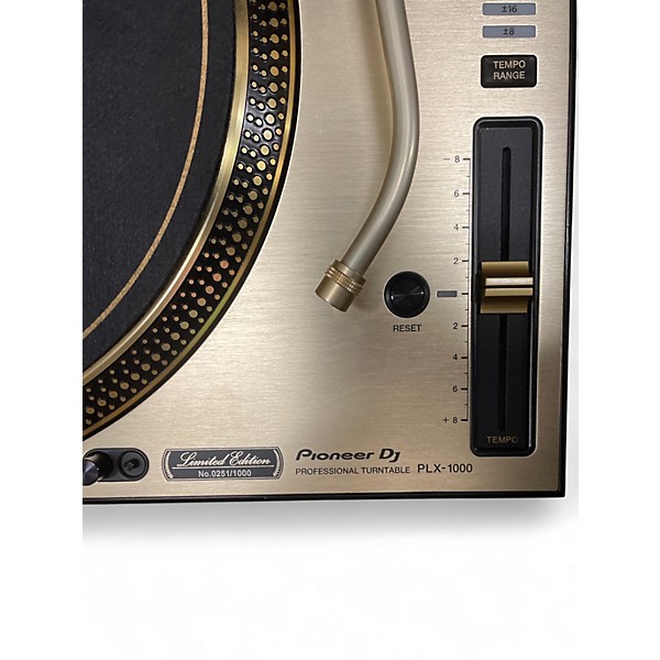 Used Pioneer DJ PLX-1000 Gold Edition Turntable