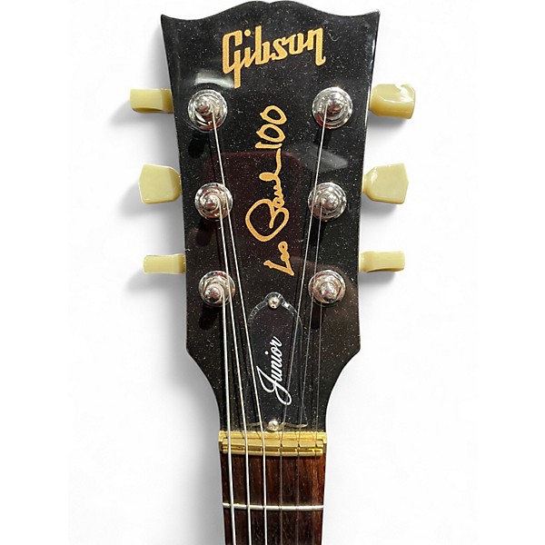 Used Gibson Les Paul Junior Cherry Solid Body Electric Guitar