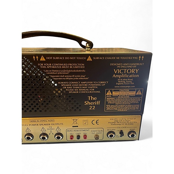 Used Victory THE SHERRIF 22 Tube Guitar Amp Head