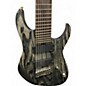 Used Ibanez RGIF8 Black Stained Solid Body Electric Guitar