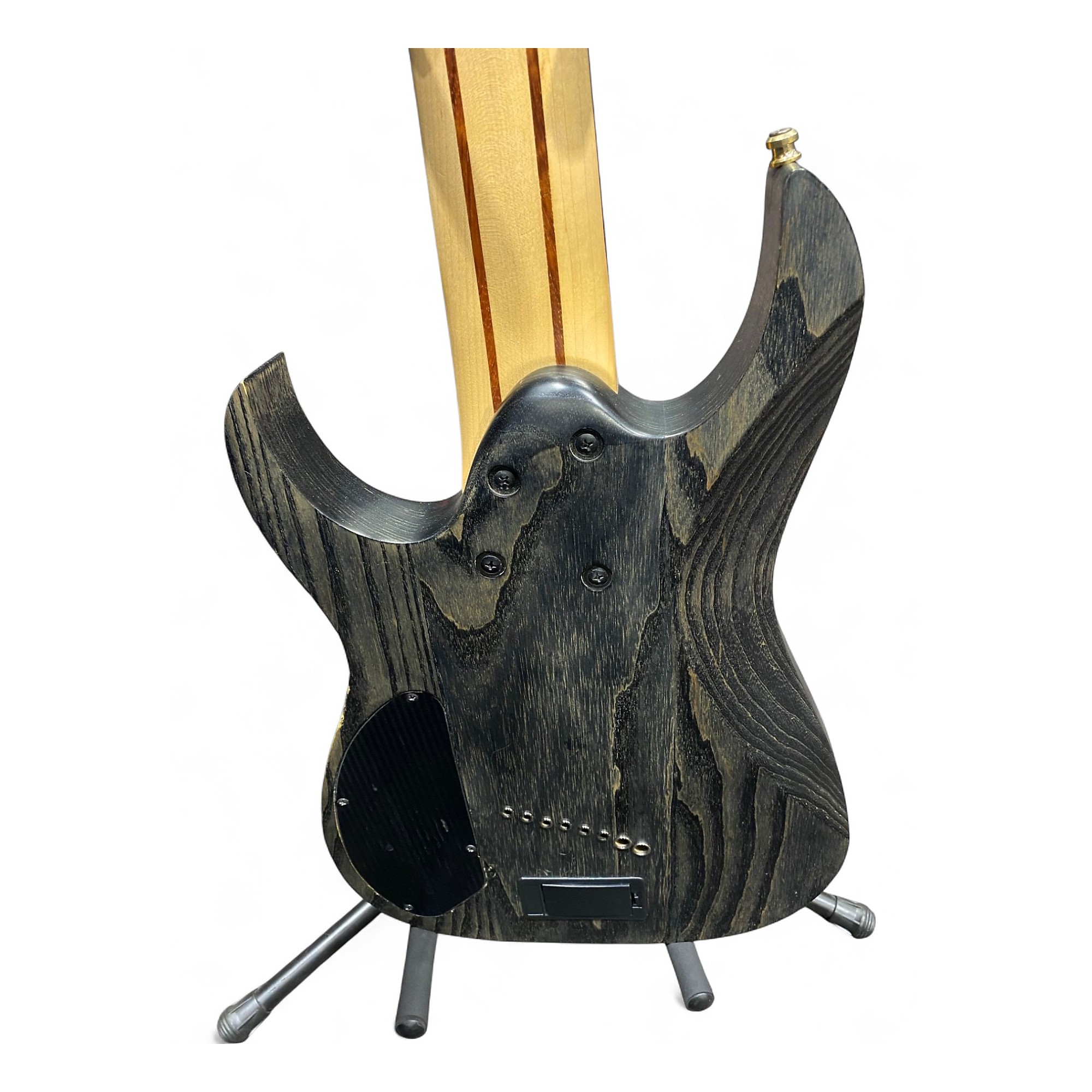 Used Ibanez RGIF8 Black Stained Solid Body Electric Guitar Black