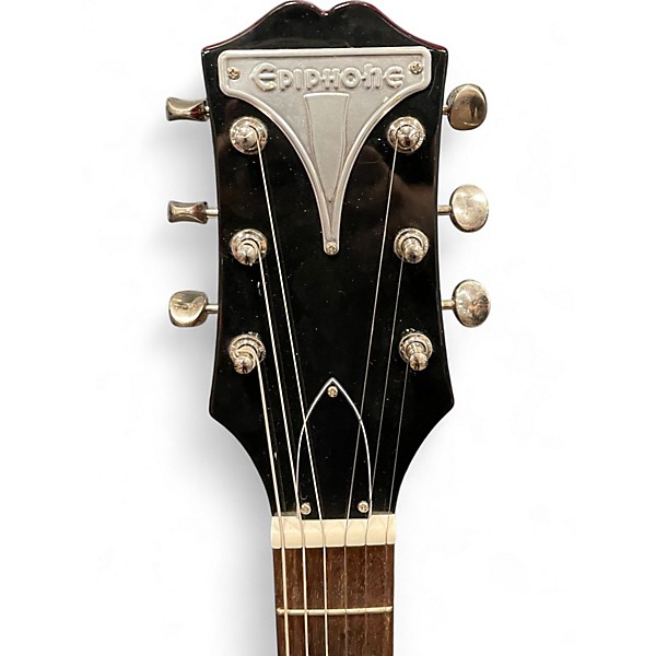 Used Epiphone Coronet Cherry Solid Body Electric Guitar
