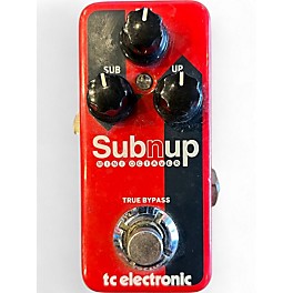 Used TC Electronic Sub N Up Mini Octaver Effect Pedal