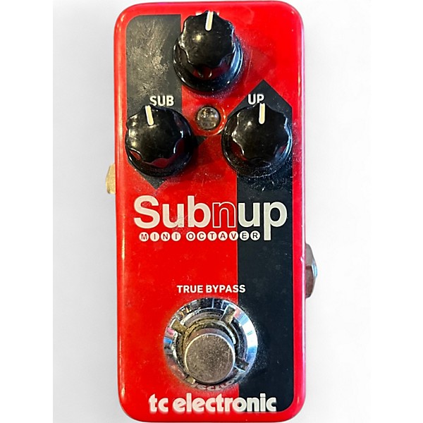 Used TC Electronic Sub N Up Mini Octaver Effect Pedal