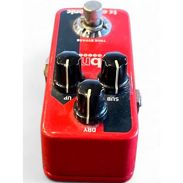 Used TC Electronic Sub N Up Mini Octaver Effect Pedal