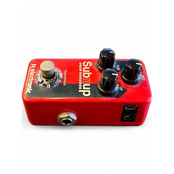 Used TC Electronic Sub N Up Mini Octaver Effect Pedal