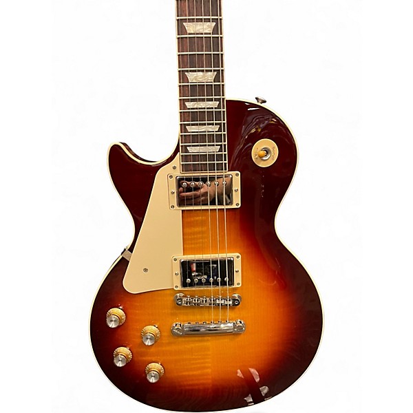 Used 2024 Gibson LES PAUL STANDARD '60S BOURBON BURST Solid Body Electric Guitar