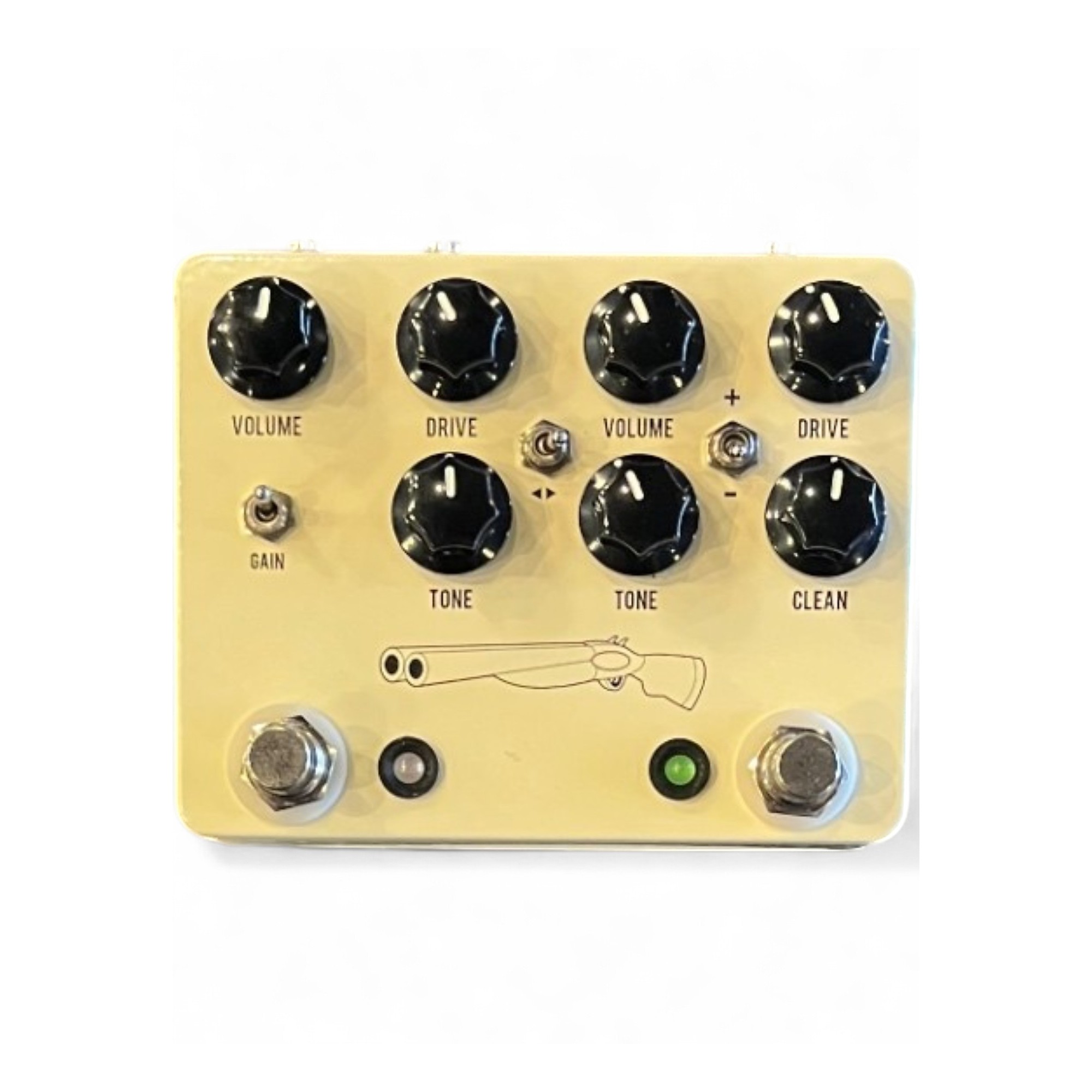 JHS PEDALS ペダルエフェクター ゴールド Used JHS Pedals Double Barrel Effect Pedal | Guitar Center