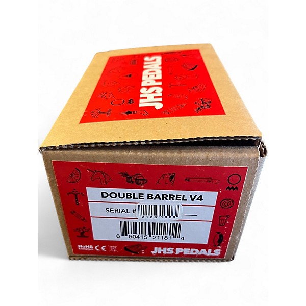 Used JHS Pedals Double Barrel Effect Pedal
