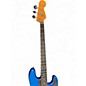 Used Fender American Ultra II JAZZ BASS Blue Electric Bass Guitar