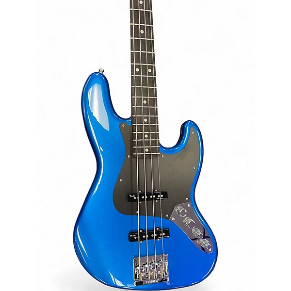 Used Fender American Ultra II JAZZ BASS Blue Electric Bass Guitar