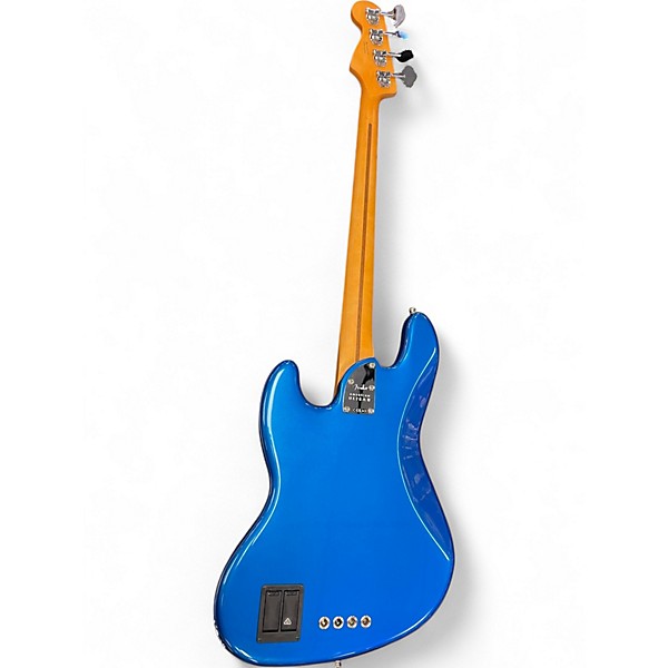 Used Fender American Ultra II JAZZ BASS Blue Electric Bass Guitar