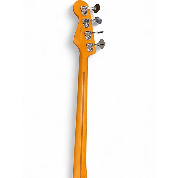 Used Fender American Ultra II JAZZ BASS Blue Electric Bass Guitar