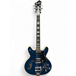 Used Hagstrom Viking Deluxe Cloudy Seas Hollow Body Electric Guitar