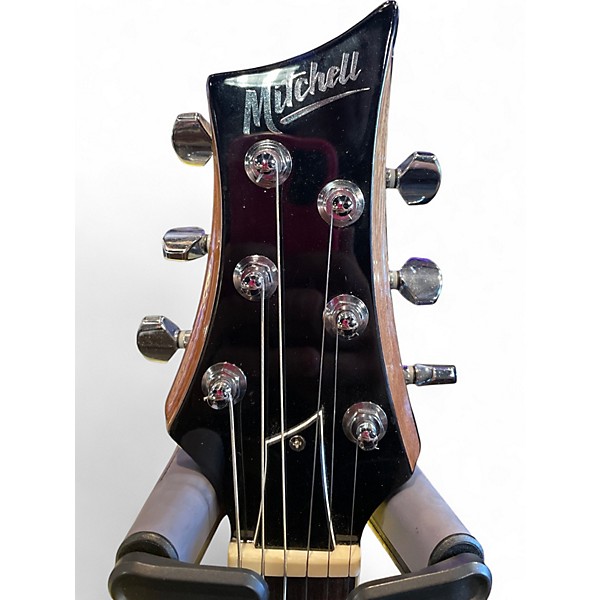 Used Mitchell MS400 Black Solid Body Electric Guitar