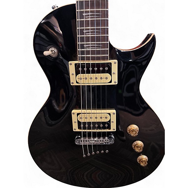 Used Mitchell MS400 Black Solid Body Electric Guitar