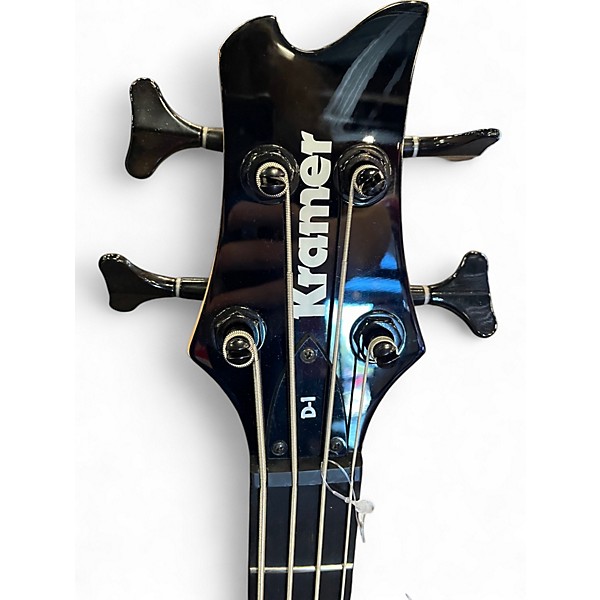 Used Kramer D-1 Bass White Electric Bass Guitar