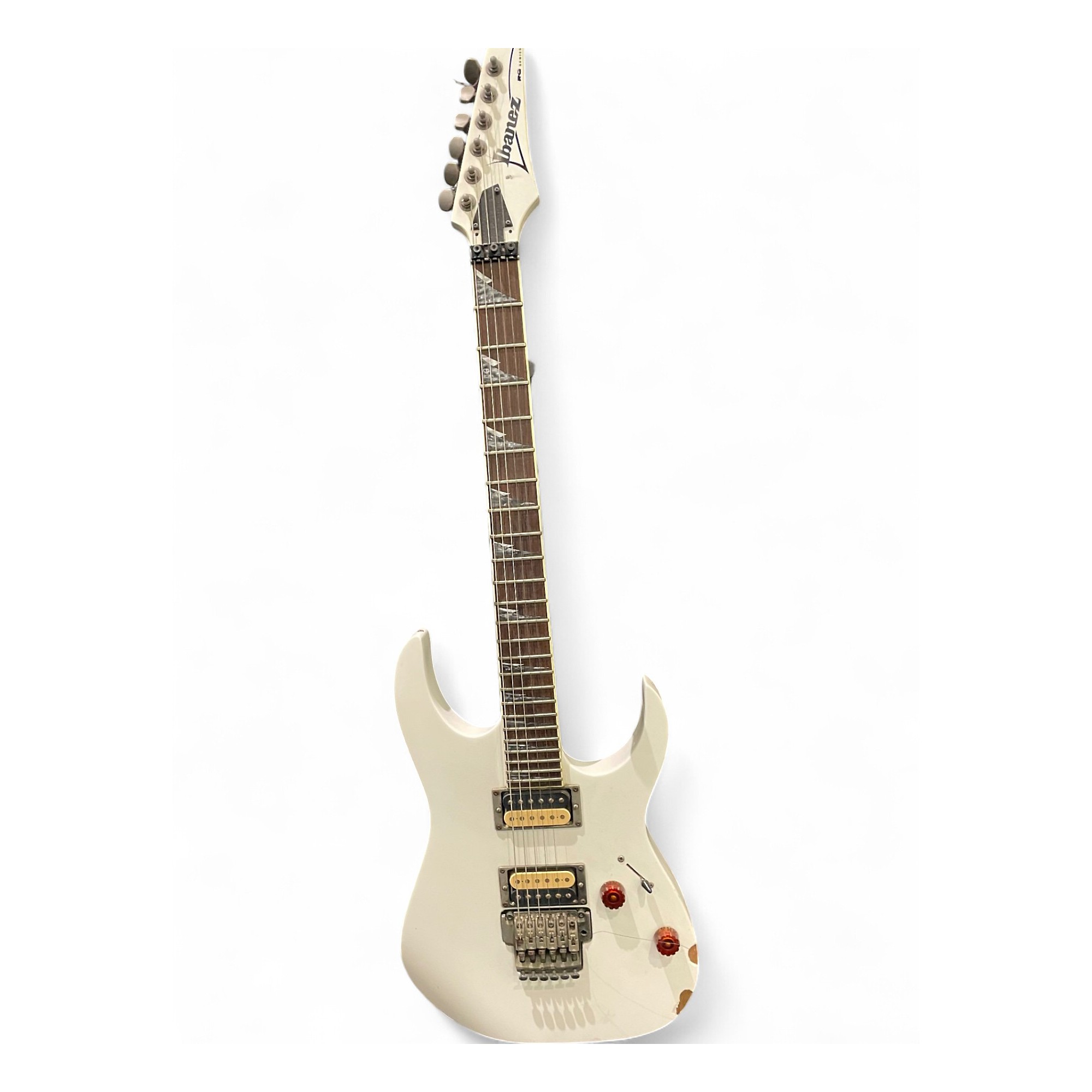 Used Ibanez RGT42DX White Solid Body Electric Guitar White