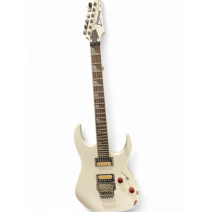 Used Ibanez RGT42DX White Solid Body Electric Guitar White