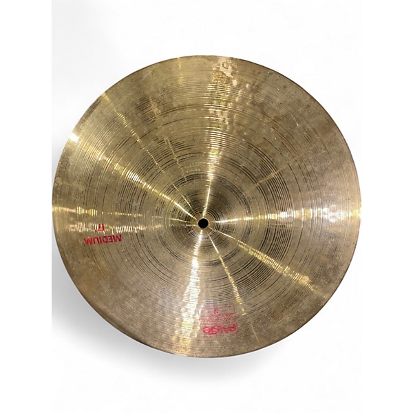 Used Paiste 17in 2002 Medium Crash Cymbal