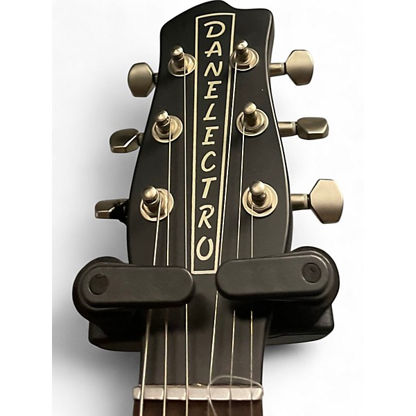 Used Danelectro dano Pink Solid Body Electric Guitar