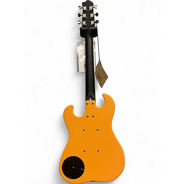 Used Danelectro dano Pink Solid Body Electric Guitar