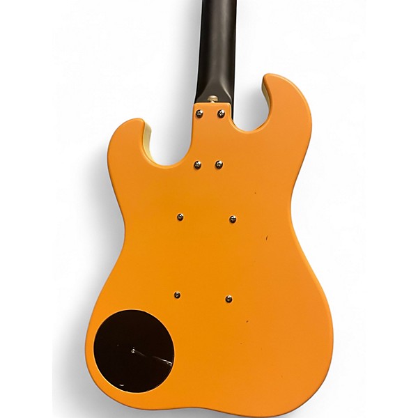 Used Danelectro dano Pink Solid Body Electric Guitar