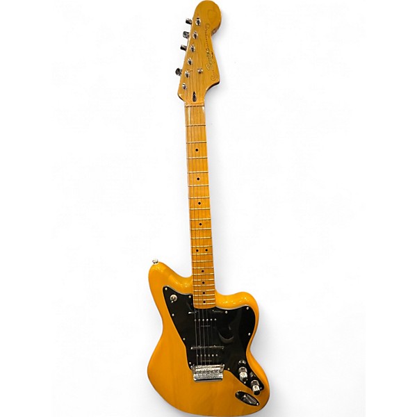 Used Squier Vintage Modified Jazzmaster Butterscotch Blonde Solid Body Electric Guitar
