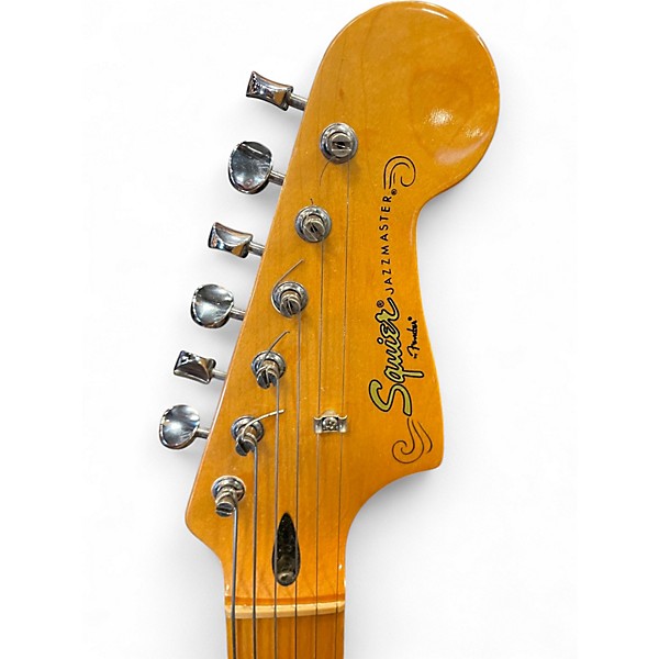 Used Squier Vintage Modified Jazzmaster Butterscotch Blonde Solid Body Electric Guitar