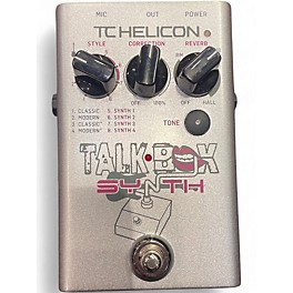 Used TC Helicon TALKBOX SYNTH Effect Pedal