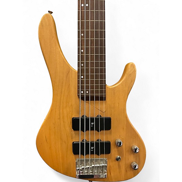 Used Washburn XB600 Natural Electric Bass Guitar