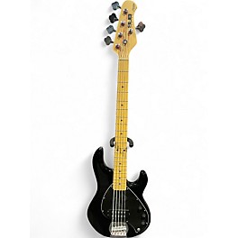 Used Sterling by Music Man SUB 5 Black Electric Bass Guitar
