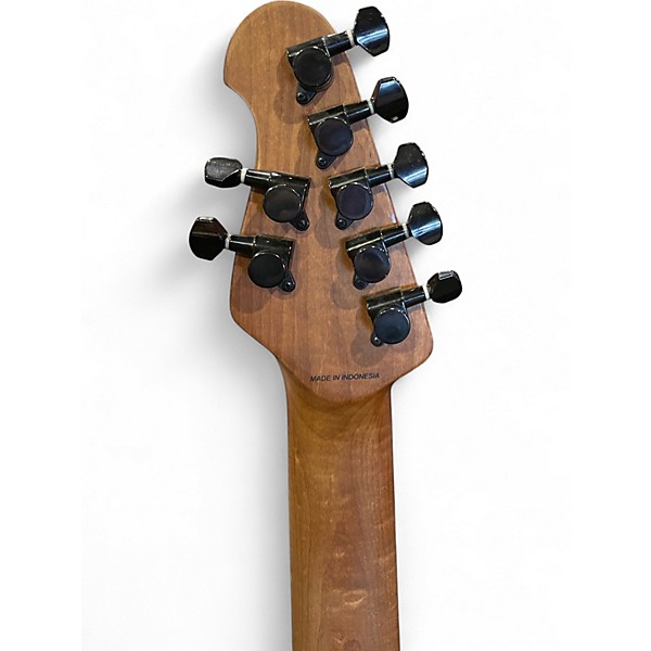 Used Sterling by Music Man JP157DSM BLOOD ORAGNGE BURST Solid Body Electric Guitar