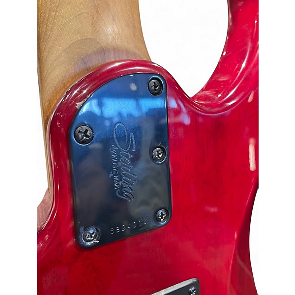 Used Sterling by Music Man JP157DSM BLOOD ORAGNGE BURST Solid Body Electric Guitar