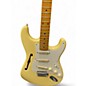 Used Fender ERIC JOHNSON THINLINE STRATOCASTER  Alpine White Hollow Body Electric Guitar