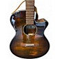 Used Ibanez aeg70 2 Tone Sunburst Acoustic Electric Guitar