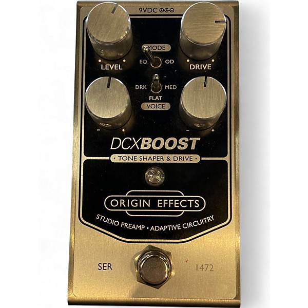 Used Origin Effects DCX Boost Effect Pedal