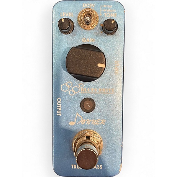 Used Donner BLUES DRIVE Effect Pedal