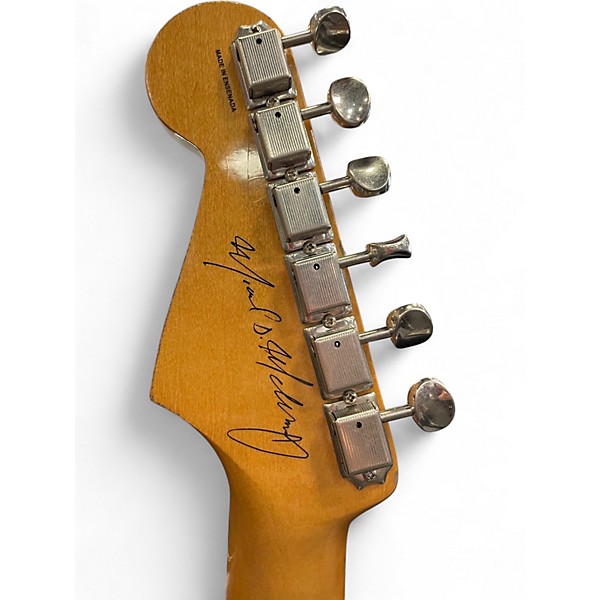 Used Fender MIKE MCCREADY ROAD WARN STRATOCASTER 2 Color Sunburst Solid Body Electric Guitar
