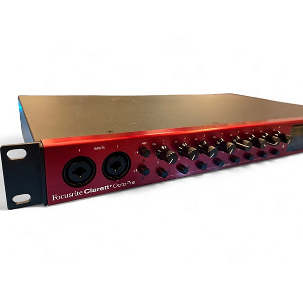 Used Focusrite CLARETT+ OCTO PRE Microphone Preamp