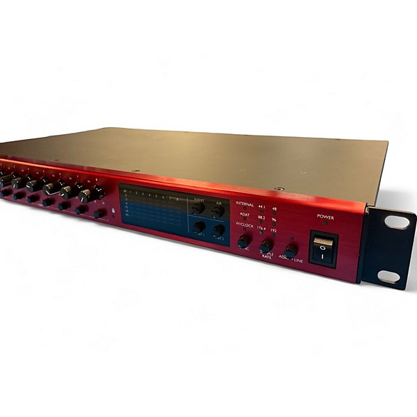 Used Focusrite CLARETT+ OCTO PRE Microphone Preamp