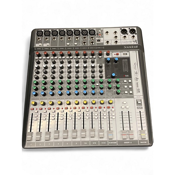 Used Soundcraft signature 12 Powered Mixer | Guitar Center